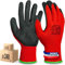 MK-Glove Abriebfest Arbeitshandschuhe Herren (24 Paar) - Gartenhandschuhe und Montagehandschuhe mit Latexbeschichtung - Werkstatt Schutzhandschuhe Mechaniker Handschuhe - Größe 9-L