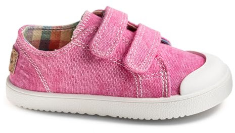 Pablosky Lona 980170, Zapatillas Unisex bebé, Rosa, 20 EU Ancho