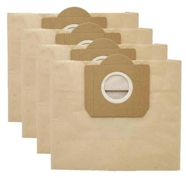 Dust Paper Bags Compatible for Karcher WD3 WD3300 MV3 SE4001 SE4002 6.959-130 A2200 A2500 A2600 A2900 Vacuum Cleaner Garbage Bags(4pcs)