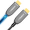 Elfcam-8K - Cable HDMI a fibra óptica 25M(48 Gb/s, eARC VRR, ultra alta definición, para cine y juego, chip alemán Silan+láser V26, fibra resistente a las plegadas–compatible con PS5, Xbox, PC y TV 8K