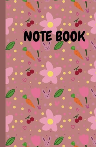 Notebook: Easter day Notebook, 5.5”x 8.5”, 100 Lined Pages