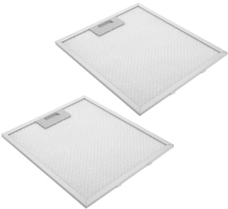 SHINEOFI 2piezas Filtros De Campana Extractora De Aluminio Reemplazo Para Filtro De Grasa Para Ventilación De Cocina De Repuesto Para Campana Extractora