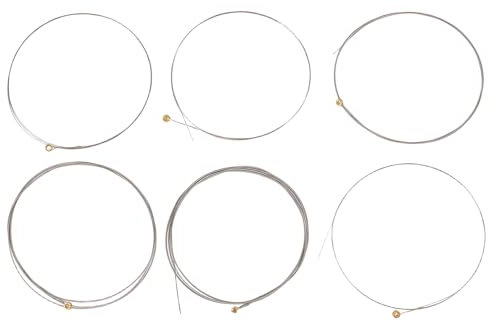 Briny River 1 juego de cuerdas de guitarra eléctrica enrolladas en níquel, calibre 12-56, compatible con Ernie Ball