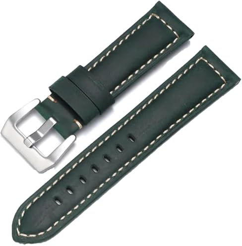Cowide Crazy Horse Echtes Leder Uhren Band für Gurt Männer Armband glattes Uhrband