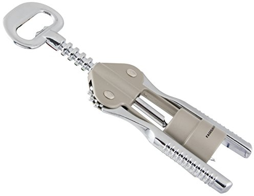 Fackelmann 49456 Tire-Bouchon pour Vin/Champagne Métal Argent 23 cm