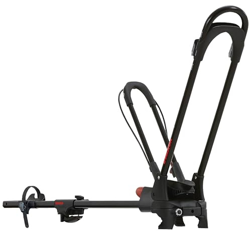 Yakima Rooftop Bike Rack Mount, Heavy-Duty Car & SUV Roof Carrier, FrontLoader, Black - Bicycle Storage Equipment and Accessories for Vehicles