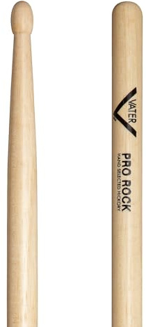 Vater American Hickory Drumsticks - Pro Rock - Wood Tip