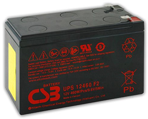 BATERIA para SAI RIELLO CSB UPS12460-6 CELDAS - 12V - TERMINALES F2-FASTON