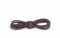 Kaps Leather Laces, lacets de bottes en cuir de qualité 100% véritable, fabriqués en Europe (140 cm - 55 pouces - 8 à 10 paires d'oeillets / 76 - Marron)