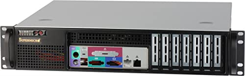 Supermicro SuperChassis 523L-505B 2U Schwarz 500W
