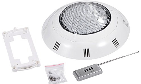 Zerodis Luces led piscina sumergibles, 35W RGB 300 LED Lámpara de luz nocturna para reflector subacuático a prueba de agua, multicolor con control remoto para iluminación de piscinas