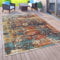 Paco Home Outdoor Teppich Balkon Terrasse Vintage Küchenteppich Orient Muster Rauten Ethno, Grösse:200x280 cm, Farbe:Bunt 3