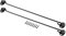 14 Inch-350mm Cabin Hook and Eye Latch Lock Shed Gate Door Catch Silent Holder Stainless Steel Black 2Pcs