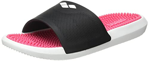 arena Marco Unisex Badesandalen für Damen und Herren, Badelatschen für Meer und Schwimmbad, Sandalen mit Weicher, Massierender Sohle und Optimalem Grip auf Nassen Oberflächen