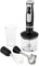 Tower T12053BLK 4-in-1 Multi-Use Hand Blender with Stainless Steel Blades, Chopper, Whisk, Bowl, Beaker, 600W, Black