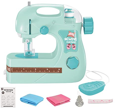 Joyivike Coser para Principiantes: Coser para niños 8 a 12 años, Coser portát para niños Doble Velocidad, Kit Costura para niños, niñas, hogar, Viajes, Rosa