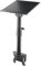 K&M 26778 - Trípode para monitor inclinable para montaje en mesa, acero - Estante ajustable en altura para monitores de campo cercano, placa giratoria