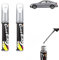 Auto Lackstift Lackreparaturstift,Auto Reparatur Lack Auto Pinsel,Auto Kratzer Reparatur Stift,Autokratzer Reparaturmittel Autolack Reparatur für Autos Reparaturwerkzeug,Lack Reparatur,2pc,Silber