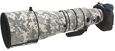 Rolanpro Giacca Camouflage Impermeabile per Obiettivo compatibile con Nikon NIKKOR Z 600mm F/4 TC VRS - Giacca Impermeabile Copertura per Obiettivo Custodia Protettiva Facile Installazione #UCP