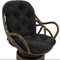 JIcloun Auflage/Polster für Schaukelstuhl, Schaukelkissen Ersatz Outdoor/Indoor, Weich Verdickt Waschbar Sitzkissen Fester Twill Drehstuhl Schaukelstuhl Kissen rutschfes,A2