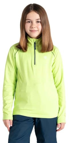 Dare2b Uni Jugend Kids' Consist Ii Recycled Core Stretch Midlayer Pullover, grün, 9-10 Jahre