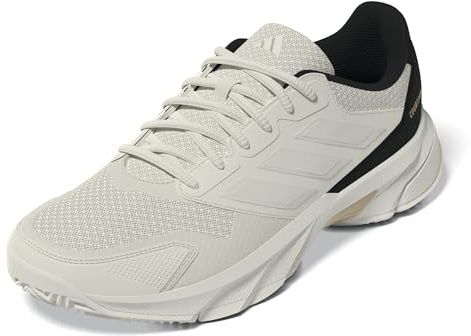 adidas Damen Courtjam Control 3 Tennis Shoes Tennisschuhe, Off White/Off White/Champagne met, 36 EU