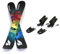 F2 Snowblades Freecarve 99cm Set mit Sicherheitsbindung Fun Ski Kurzski