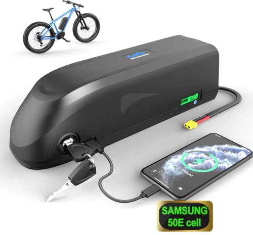48V 20Ah Batterie de vélo électrique for Rad Power/Rad Runner/Rad City - 1500W Batterie for kit de Conversion pour vélo Bafang Kit