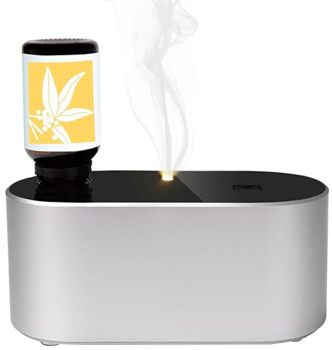 Cordless Waterless Essential Oil Diffuser – Rechargeable Scent Nebulising Atomiser with 3 Mist Modes, Quiet Aroma Diffuser for Travel, Home, Office, Small Room (15–40 m²)
