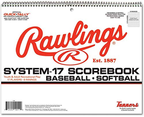 Rawlings System 17 Baseball/Softball Scorebook