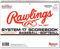 Rawlings System 17 Baseball/Softball Scorebook