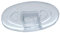 2 Paar (4 Stück) Nasenpads/Brillenpads - Silikon Klicksystem, verschie. Größen (Oval 13mm)
