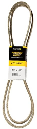 MaxPower Courroies 347543, renforcé au kevlar, 1/2 x 100 - 4L1000 - longueur extérieure L(a) 2540 mm.