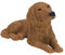 Sandicast Kleine Größe Golden Retriever-Skulptur, liegend (L x B x H): 9,5 x 2,25 cm