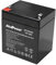 MICROELETTRONICA - Pila batteria Ricaricabile Ermetica 12V 5Ah -(mm) 90x70x101(h) 204031