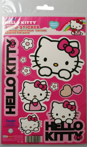 Hello Kitty Kaufmann Neuheiten HKKFZ101 Aufkleber Set