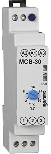 MCB-30 ENTES Mono-Funktion Zeitrelais 24 V/DC, 24 V/AC, 230 V/AC, 1 Stück Zeitbereich: 2-20 s, 1 Wechselrichter (RT)
