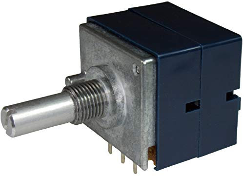 ALPS 100K Log RK27112 Stereo Dreh-Poti Stereo 100KAx2 Ohm logarithmisch Das Blaue 6mm