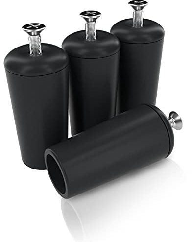 markiso® Rolladenstopper offen in Anthrazit, Rollladen Anschlagstopper für Rollo & Jalousie 40mm lang inkl. Schraube & Dichtung | Rollladenstopper in verschiedenen Set´s