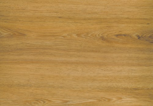 Vinylboden zum kleben 1 Paket (3,77 m²) 0,30 mm Nutzschicht 2 mm Stärke Holzoptik (Zillertaler Eiche) Klebevinyl Klebefliesen Vinylfliesen zum Verkleben für Küche Bad Wohnzimmer Wasserfest