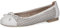 CAPRICE Women's 9-22185-42 Ballerina, White Nappa, 6 UK