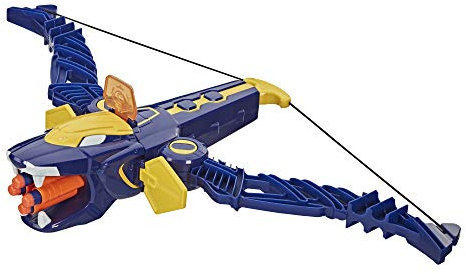 Power Rangers Beast Morphers Beast-X King Mega-Bogen, mit Nerf Dart-Abschuss, inspiriert TV-Serie, Jungs ab 8 Jahren