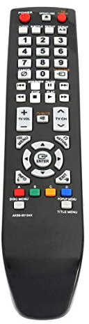VINABTY AK59-00104K AK5900104K Remplace la télécommande du Lecteur DVD Blu-Ray de Samsung BD-P1200 BD-P1500 BD-P1600 BDP1600A BD-P3600 BD-P1580