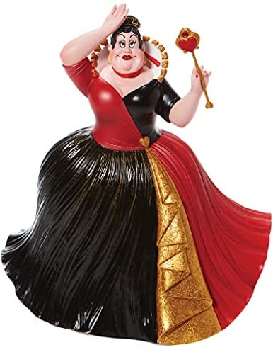 Enesco Figurine Disney Showcase Couture de Force Alice au Pays des Merveilles Reine de cœurs, 24 cm, Multicolore 6008695 9,5 H x 7 W x 7,875 L