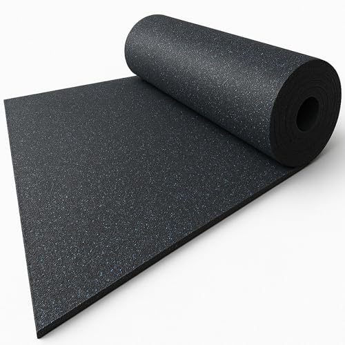 Floordirekt Bautenschutzmatte Gummigranulatmatte in 5mm 8mm 10mm 20mm | 2 Breiten bis 10 Meter Länge (60 x 60 x 1,0 cm)