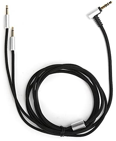 ASHATA Cable de Audio de Repuesto Compatible con Sennheiser, Cable de Auriculares Apto para Sennheiser HD202 HD497 HD447 HD212 Pro EH250 EH350 Cable de Audio