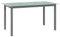 vidaXL Gartentisch Terrassentisch Gartenmöbel Esstisch Garten Tisch Balkontisch Glastisch Outdoor Hellgrau 150x90x74cm Aluminium Glas