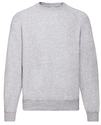 Fruit of the Loom Unisex Raglan Sweatshirt Sweatshirt (Pack of 1)