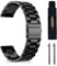 MaEiol 22mm Cinturino Metallo per Huawei Watch 5 46mm / Huawei Watch GT 5 Pro/GT 5/GT 4 46mm /4 Pro 48mm, Cinturino Orologio Acciaio Inossidabile Ricambio Bracciale per Donna Uomo - Nero