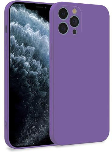 MyGadget Cover per iPhone 11 Pro - Custodia in Silicone Morbido a Doppio Strato – Case con Protezione Fotocamera & Fodera Interna Antigraffio - Lilla